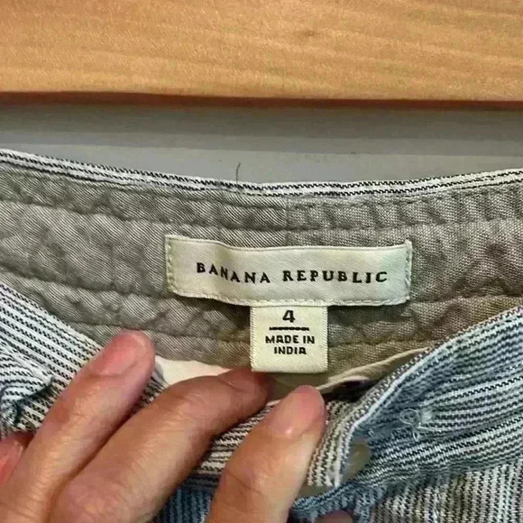 Banana republic linen pants. Missing drawstring. - Picture 3 of 4